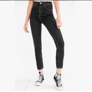 Urban Outfitters Black Girlfriend Jeans